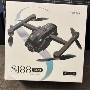 S188 GPS Drone with Camera - Black